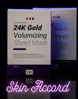 House of PLLA (HOP+) 24k Gold Volumizing Sheet Masks (5 Masks) - SKIN ACCORD