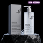Dermathod Revive Cleansing Gel sitting on black rock against black background