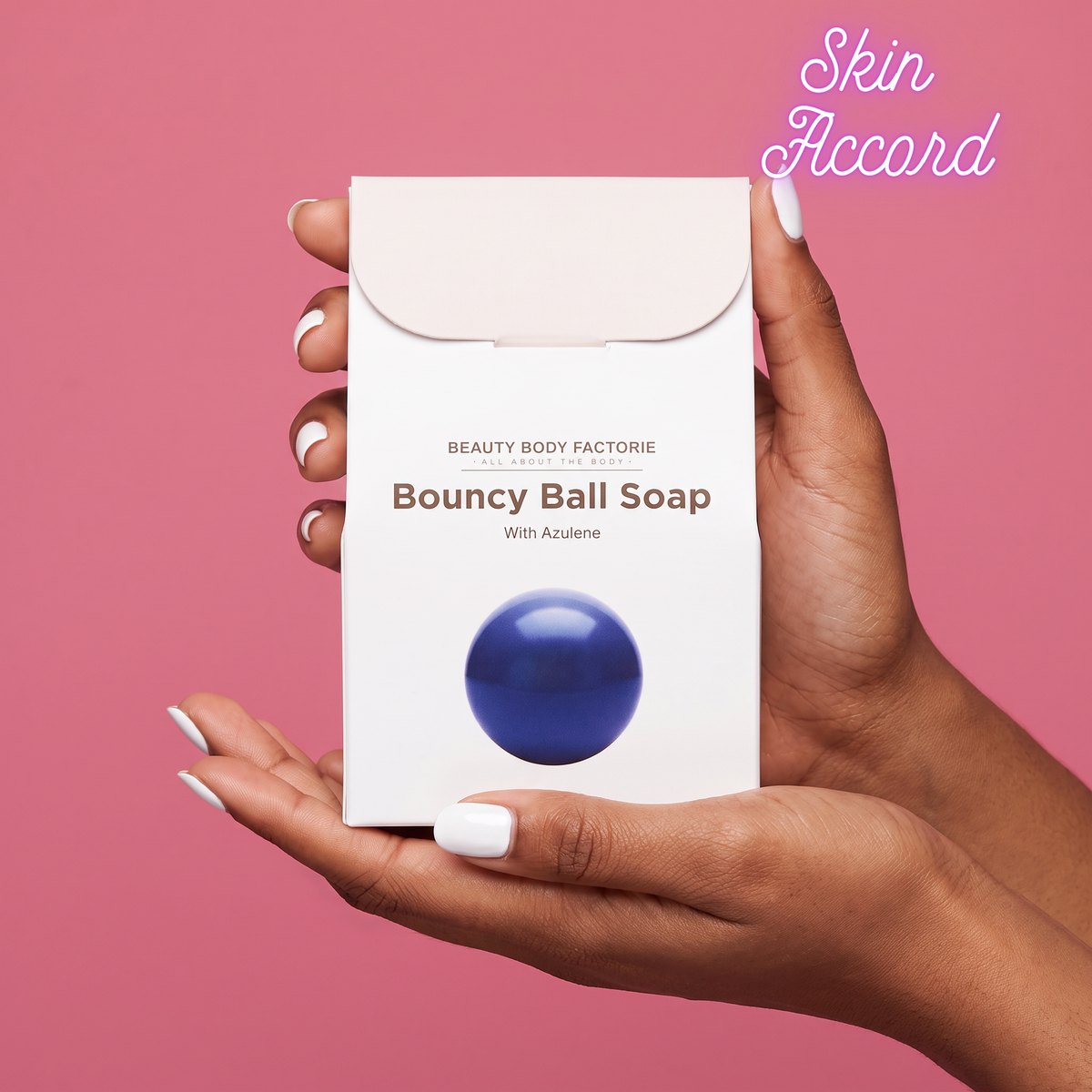 KRX Aesthetics Beauty Body Factorie Bouncy Ball Soap with Azulene