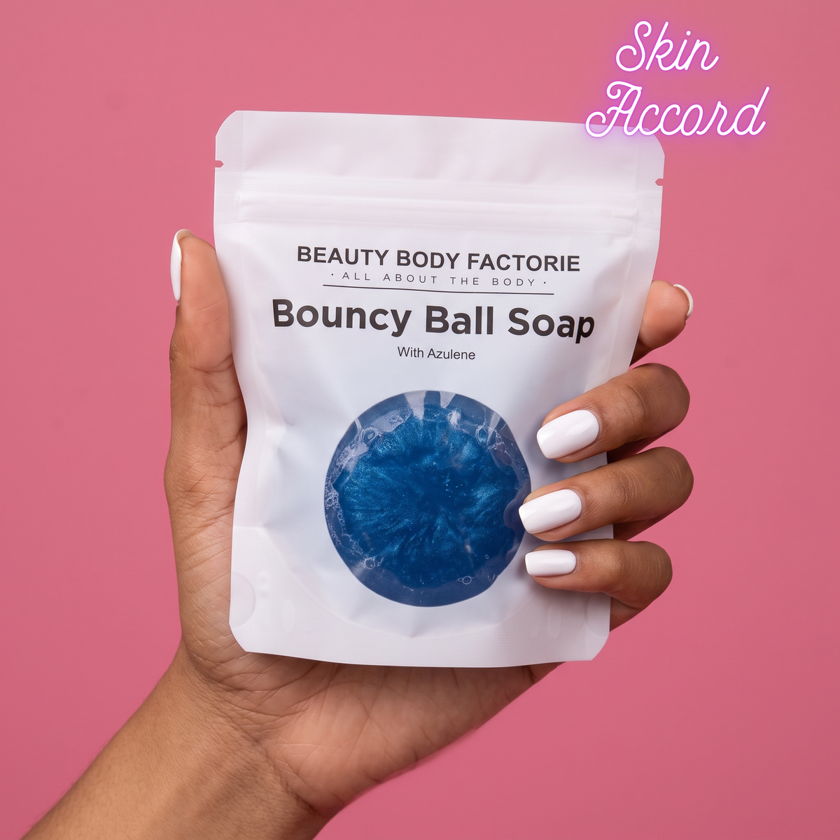 KRX Aesthetics Beauty Body Factorie Bouncy Ball Soap with Azulene