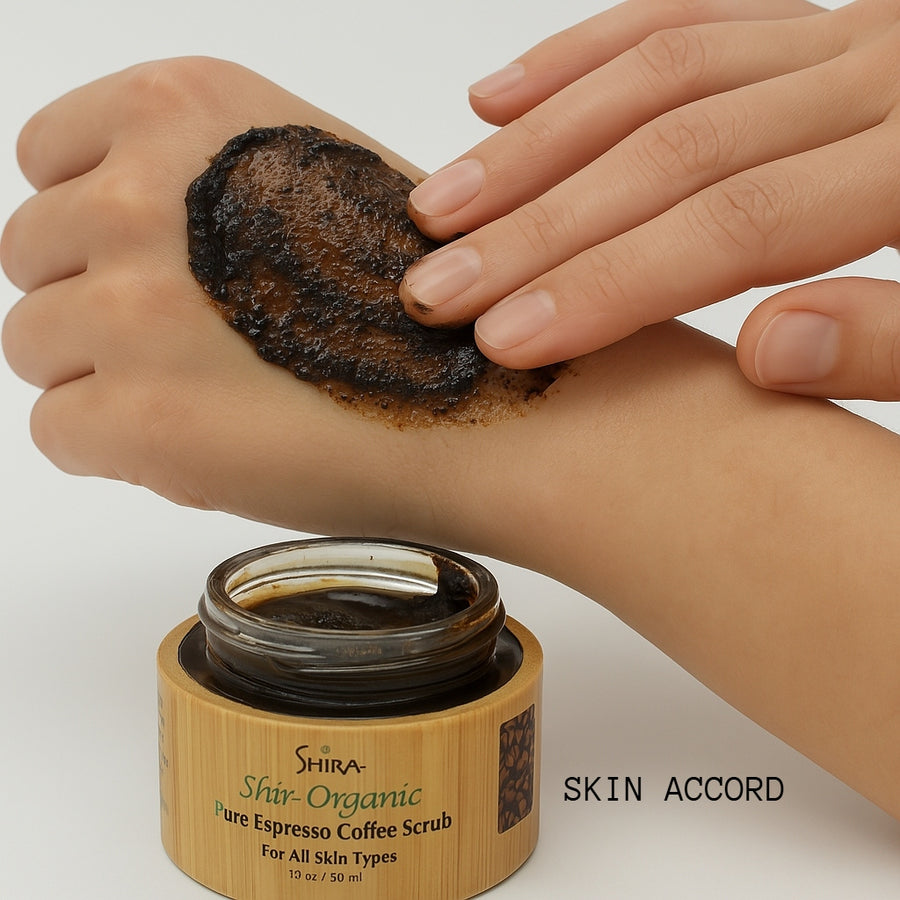 Shir Organic Pure Espresso Coffee Scrub