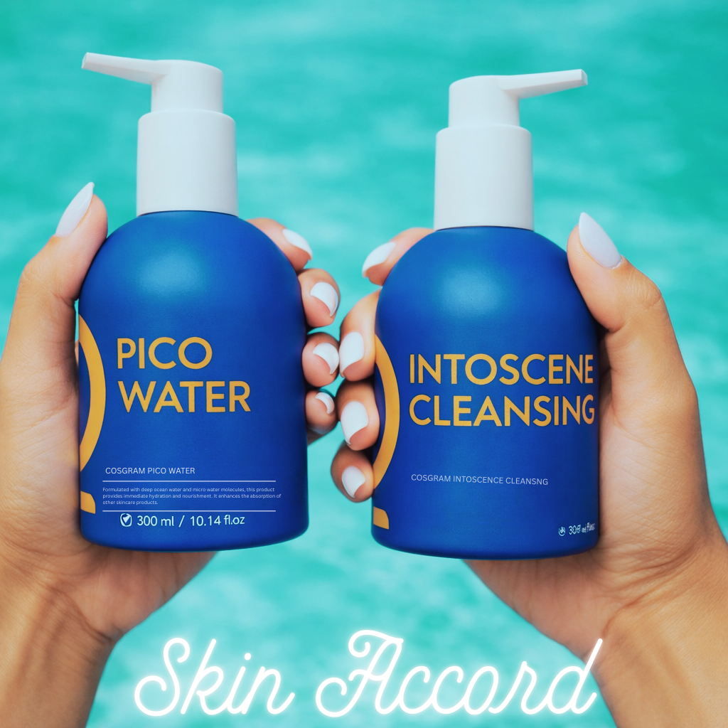 Cosgram Deep Sea Micellar Water Set- Luxury Korean Water Cleanser