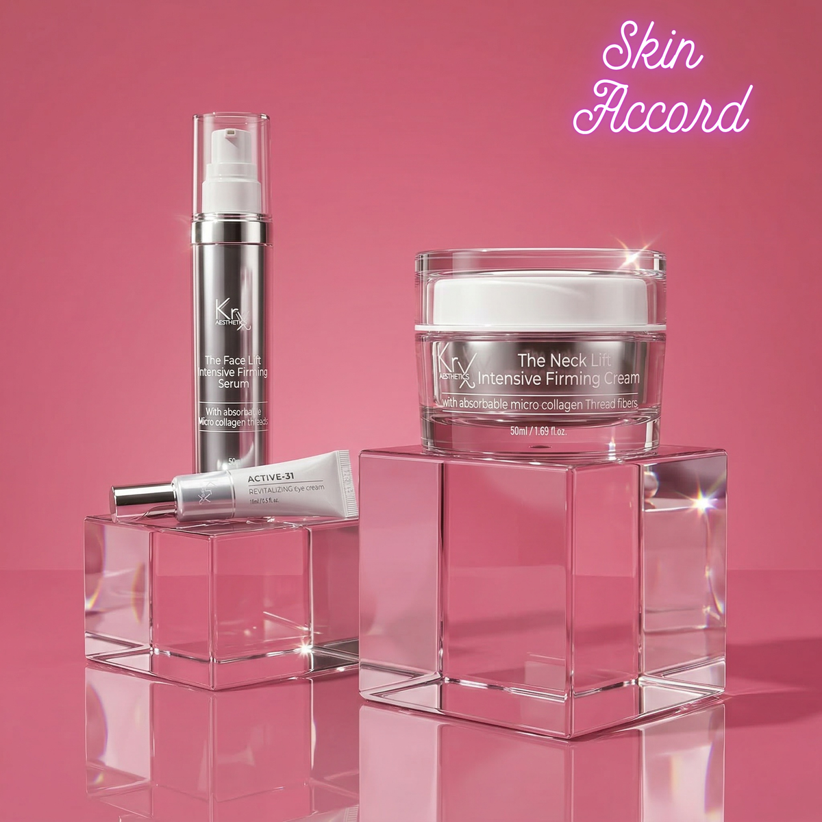 KRX Aesthetics Lift and Firm Trio | Korean Skincare | Skin Accord