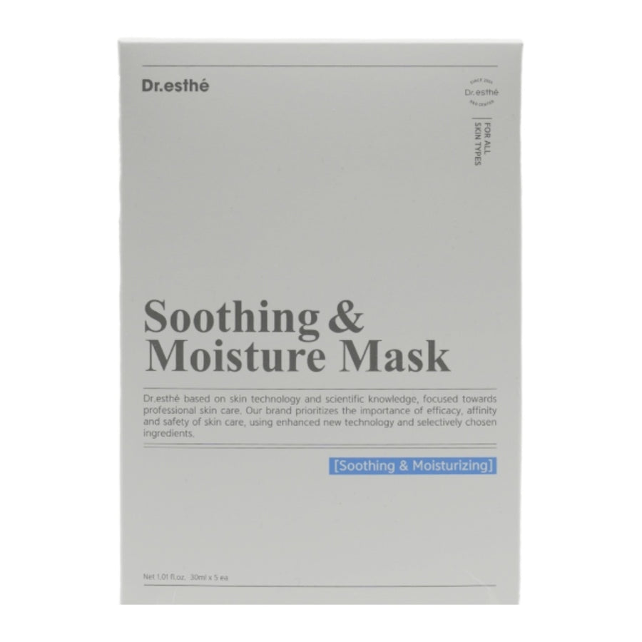 Dr. Esthe Soothing & Moisture Masks (5 Masks)