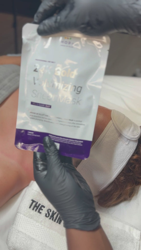 Video of HOP PLLA Mask being applied to face at Skin Accord New Lenox. 