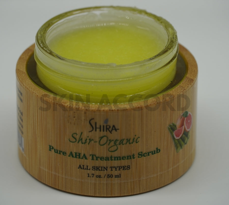 Shir-Organic Pure AHA Treatment Scrub (All Skin Types)