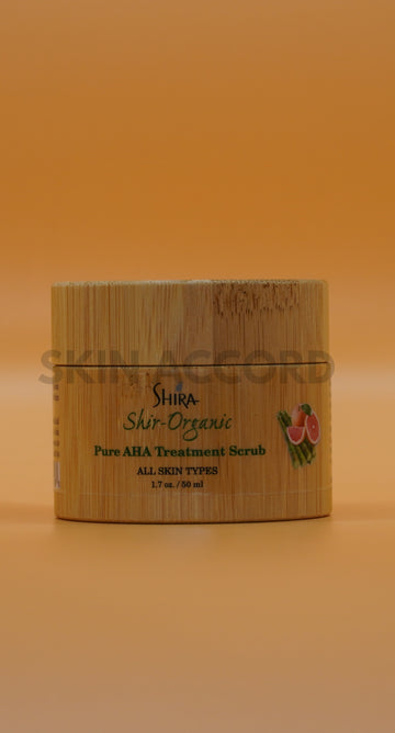 Shir-Organic Pure AHA Treatment Scrub (All Skin Types)