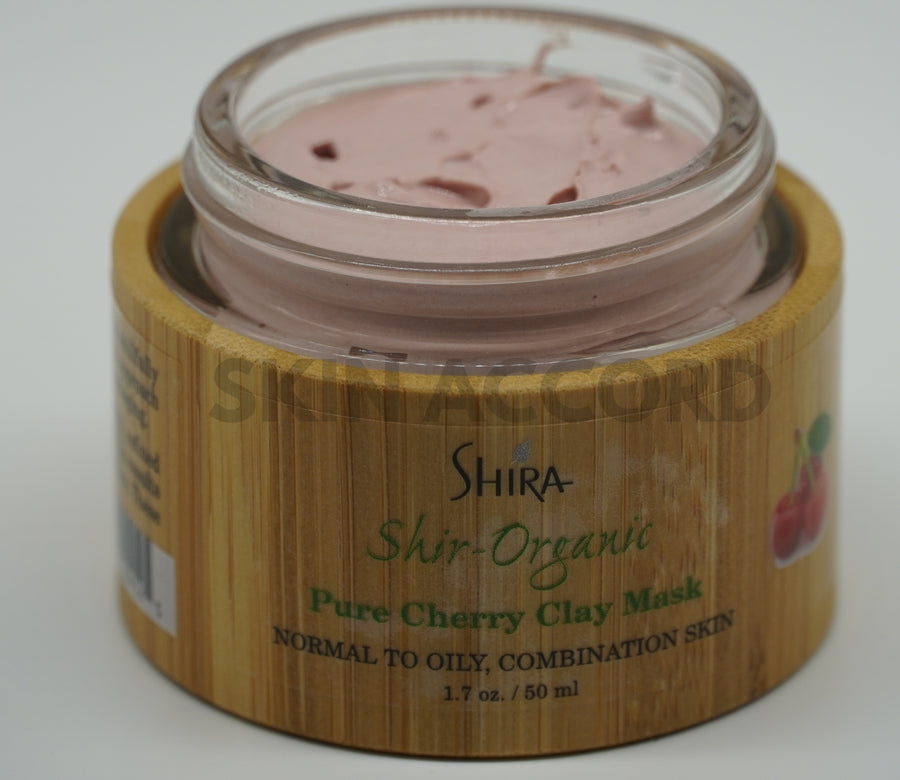 Shir-Organic Pure Cherry Clay Mask  ( Problem, Oily & Large Pore)