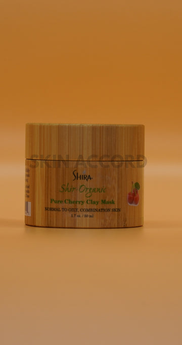 Shir-Organic Pure Cherry Clay Mask  ( Problem, Oily & Large Pore)
